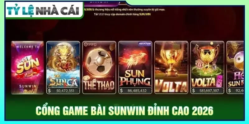 Cổng game bài Sunwin đỉnh cao 2026