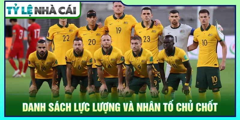 Danh sách các cầu thủ chủ chốt trong đội tuyển Úc