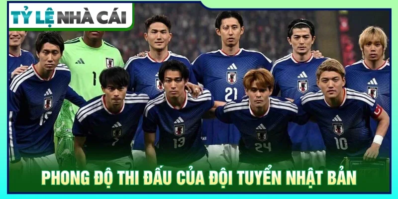 Đội tuyển Nhật Bản liên tục gặt hái được nhiều trận thắng