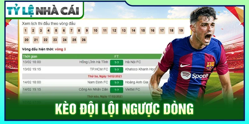 Kèo đội lội ngược dòng